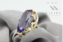 14K Yellow gold Alexandrite Ring Vintage Jewlery vrc253y